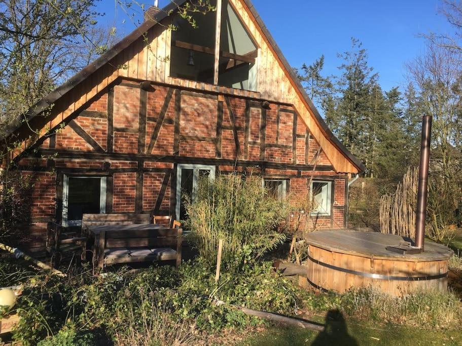 Wunderschoenes Bauernhaus An Der Elbe Bleckede Extérieur photo